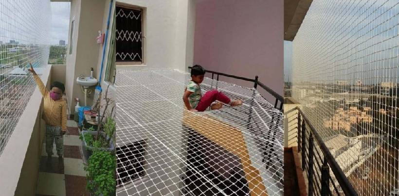 Children Safety Nets In Hyderabad | Call 9789148145 for Installation