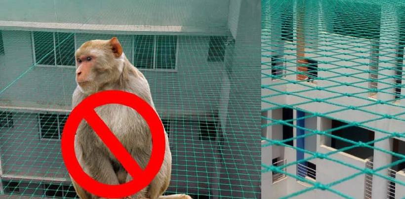 Monkey Nets For Balconies In Hyderabad | Call 9789148145 fixing in Hyderabad